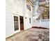 Private patio with access from kitchen at 10105 Reindeer Way Ln, Charlotte, NC 28216