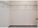 Walk-in closet with wire shelving and carpet flooring at 123 Dorian Pl, Troutman, NC 28166