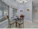 Cozy dining area with a glass-topped table, comfortable chairs, and a window for natural light at 1567 Fayrene Rd, Rock Hill, SC 29732