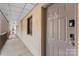 Hallway showing unit 502 with secure entry system and access to the building's common area at 211 Heritage Blvd # 502, Fort Mill, SC 29715