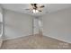 Neutral bedroom featuring carpet and a ceiling fan at 500 Pearl Place Ln, York, SC 29745