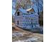 View of a house under construction with protective wrap, showcasing the frame and initial structure at 1506 7Th St, Statesville, NC 28677