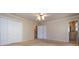 Comfortable bedroom with a ceiling fan, closet, and ensuite bathroom access at 5444 Marengo Cir, Charlotte, NC 28216