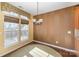 Elegant dining area with hardwood floors, chandelier, and large windows at 1001 Hatton Ter, Fort Mill, SC 29707