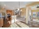 Modern kitchen with stainless steel appliances and an island at 1001 Hatton Ter, Fort Mill, SC 29707