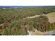 Aerial lot view showing a wooded area and nearby road at 1473 Polk Ford Rd, Stanfield, NC 28163