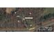 Plot map showing property lines and dimensions of land at 1473 Polk Ford Rd, Stanfield, NC 28163