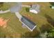 House and yard overview from above at 301 Walkers Ridge Dr, Shelby, NC 28152