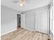 Bedroom with double door closet and ceiling fan at 301 Walkers Ridge Dr, Shelby, NC 28152