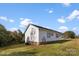 Exterior view of a single-story house with gray siding at 301 Walkers Ridge Dr, Shelby, NC 28152