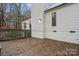 Spacious deck with a lattice fence and wooded views at 3216 High Ridge Rd, Charlotte, NC 28270