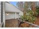 Deck and steps leading down to the backyard at 3216 High Ridge Rd, Charlotte, NC 28270