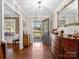 Entryway with hardwood floors and view of backyard at 3613 Ridge Rd, Indian Trail, NC 28079