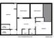 Basement level floor plan showing bedrooms, flex space, and bathrooms at 508 Deese St, Monroe, NC 28112