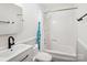 Clean bathroom with updated vanity and fixtures at 1924 Lakeview Dr, Rock Hill, SC 29732