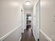 Bright hallway with hardwood floors and white walls at 1924 Lakeview Dr, Rock Hill, SC 29732