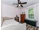 Light and airy bedroom with twin bed and ample storage at 316 Carter Rd, Monroe, NC 28110