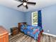 bedroom with twin bed at 316 Carter Rd, Monroe, NC 28110