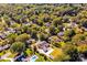 Aerial view showing home's location in a residential area at 1378 8Th Nw St, Hickory, NC 28601