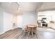 Cozy dining area with kitchen view, featuring a round table and chairs at 1378 8Th Nw St, Hickory, NC 28601