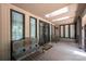 Covered porch with benches and skylights, offering a relaxing entryway at 315 Camelot Dr, Salisbury, NC 28144