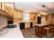 Eat-in kitchen boasts an island, granite countertops, and abundant storage at 315 Camelot Dr, Salisbury, NC 28144