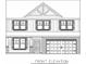 Charming front elevation showcasing a two-story home with stone accents and a gable window at 48 Sherwood Nw Ct # Sw48, Concord, NC 28027
