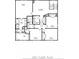 Detailed 2nd floor plan showcasing bedrooms, game room, and laundry area, illustrating the home's upper level layout at 48 Sherwood Nw Ct # Sw48, Concord, NC 28027