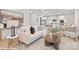 Spacious living room with modern decor, an open floor plan, and lots of room for entertaining at 48 Sherwood Nw Ct # Sw48, Concord, NC 28027