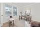 Bright home office with neutral colors, a desk, area rug, and natural light from the window at 48 Sherwood Nw Ct # Sw48, Concord, NC 28027