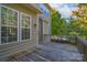 Wooden deck with siding and view of trees at 507 Quicksilver Trl, Fort Mill, SC 29708