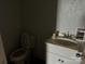 Small bathroom with toilet and sink at 2022 Friendship Church Rd, Taylorsville, NC 28681