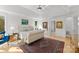 Serene main bedroom featuring neutral decor, a patterned rug, and ample natural light at 2723 Providence Pine Ln, Charlotte, NC 28270