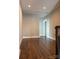 Hardwood floor hallway with attic access at 376 Delburg St, Davidson, NC 28036