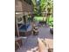 Multi-level deck with hot tub, outdoor kitchen, and cozy seating areas nestled in a private backyard setting at 377 Riverwood Rd, Mooresville, NC 28117