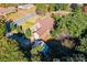 Aerial view of house with large backyard at 815 6Th Sw Ave, Hickory, NC 28602