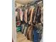 Large walk-in closet with ample hanging and shelving space at 703 Margate Ave, Kannapolis, NC 28081