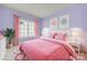 Charming bedroom with pink bedding and decorative accents at 1360 Barnett Woods, Fort Mill, SC 29708