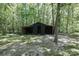 Outbuilding with a simple design, nestled among trees, possibly for storage or hobbies at 1062 Full Count Ln, Lancaster, SC 29720