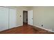 Bedroom with hardwood floors and a closet at 1216 Stallion Ln, Lancaster, SC 29720