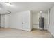 Garage with utility area and water heater at 127 High Ridge Rd, Mooresville, NC 28117