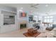 Spacious recreation area with a fireplace, pool table, and plenty of room to relax at 18210 Pompano Pl, Cornelius, NC 28031