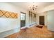 Mud room featuring brick floors, storage cubbies, and bench seating at 1919 Kensal Ct, Charlotte, NC 28211