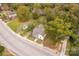 Aerial view showing the house's location on a corner lot at 305 N White St, Lancaster, SC 29720