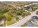 Wide aerial view showing the house and surrounding neighborhood at 305 N White St, Lancaster, SC 29720