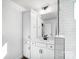 Bathroom featuring white vanity, and a large mirror at 5226 Verona Rd # 81, Charlotte, NC 28213