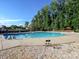 Community lap pool with plenty of space at 8428 Loxton Cir, Charlotte, NC 28214