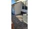 Exterior shot of a paver patio and HVAC unit with house in background at 4000 Wilson Ln, Charlotte, NC 28206
