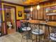 Basement bar with seating at 4000 Wilson Ln, Charlotte, NC 28206