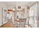 Bright breakfast nook with access to sunroom at 541 Settlers Grove Ln, Salisbury, NC 28146